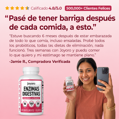 Joyoro Enzimas Digestivas