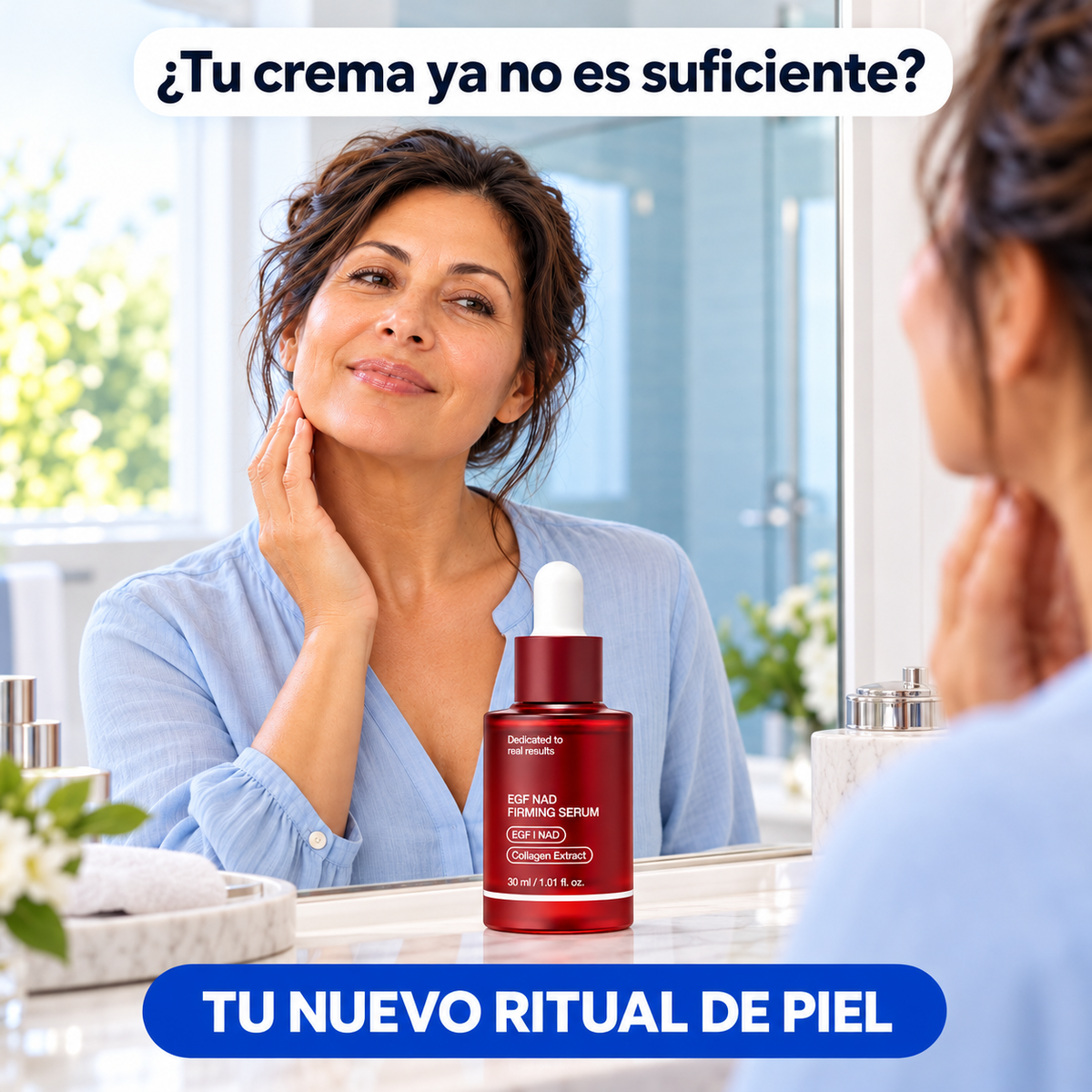 Sérum Reafirmante EGF + NAD+