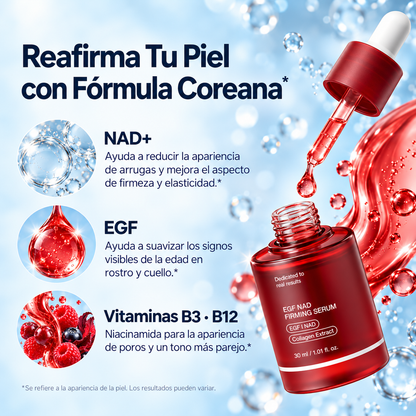 Sérum Reafirmante EGF + NAD+